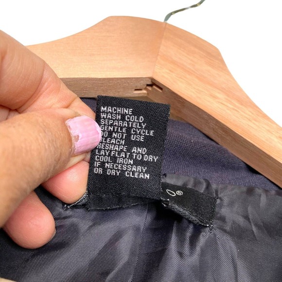 Sandro Sportswear Women's Dark Gray Round Collar Jacket Size XL - Picture 10 of 11